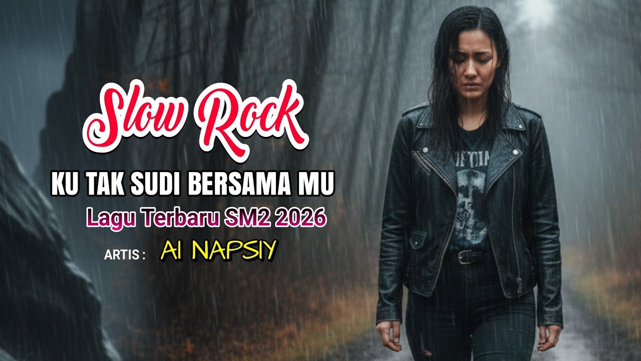 KU TAK SUDI BERSAMA MU || Slow Rock terbaru 2026 Vidio lirik official