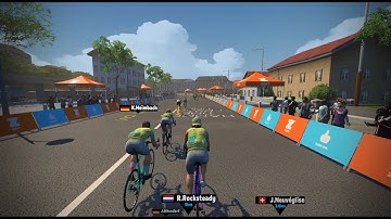 Rough Start. Stage 4 Tour de Zwift Greatest London Loop Reverse 1/20/2023