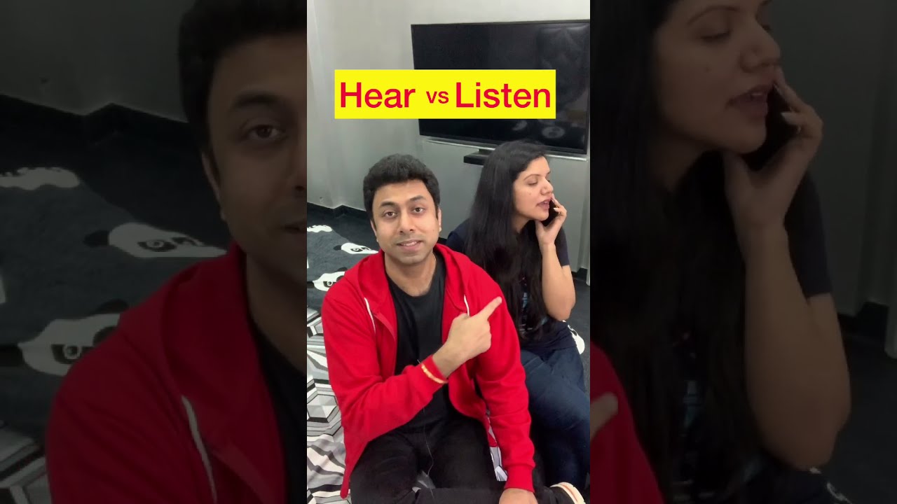 Difference in "Hear & Listen" | Daily Use English Words | English Speaking Practice | Awal | 