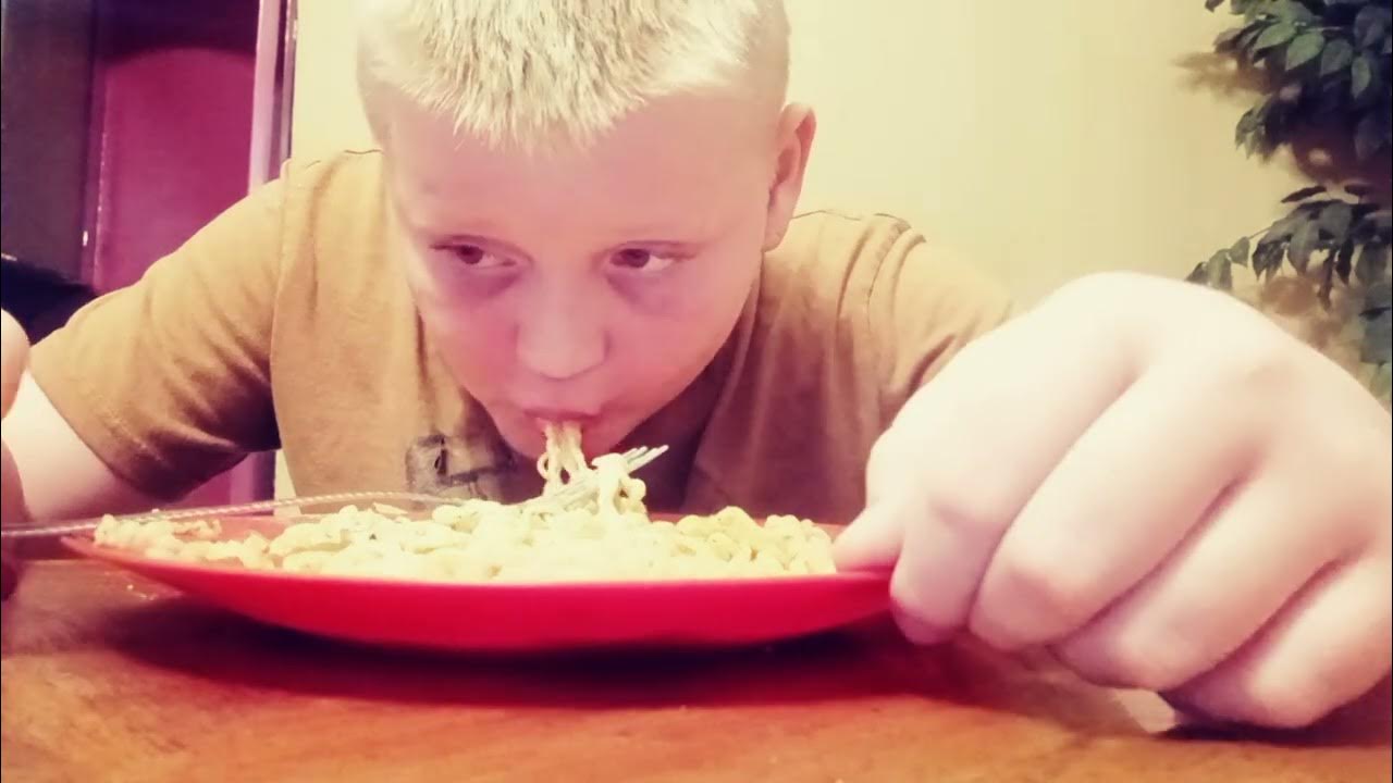 eating ramen noodles with ChickfilA sauce YouTube