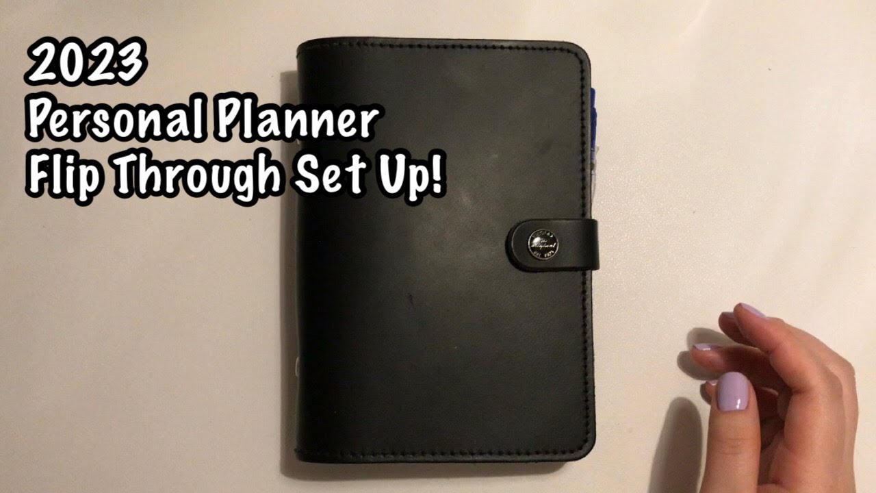 2023 Personal Planner Set Up! [simplified: myminimalplanner + peanutplannerco]