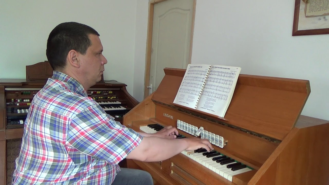 When Christ Was Born Of Mary Free - Organist Bujor Florin Lucian playing on Lindholm Reed Organ