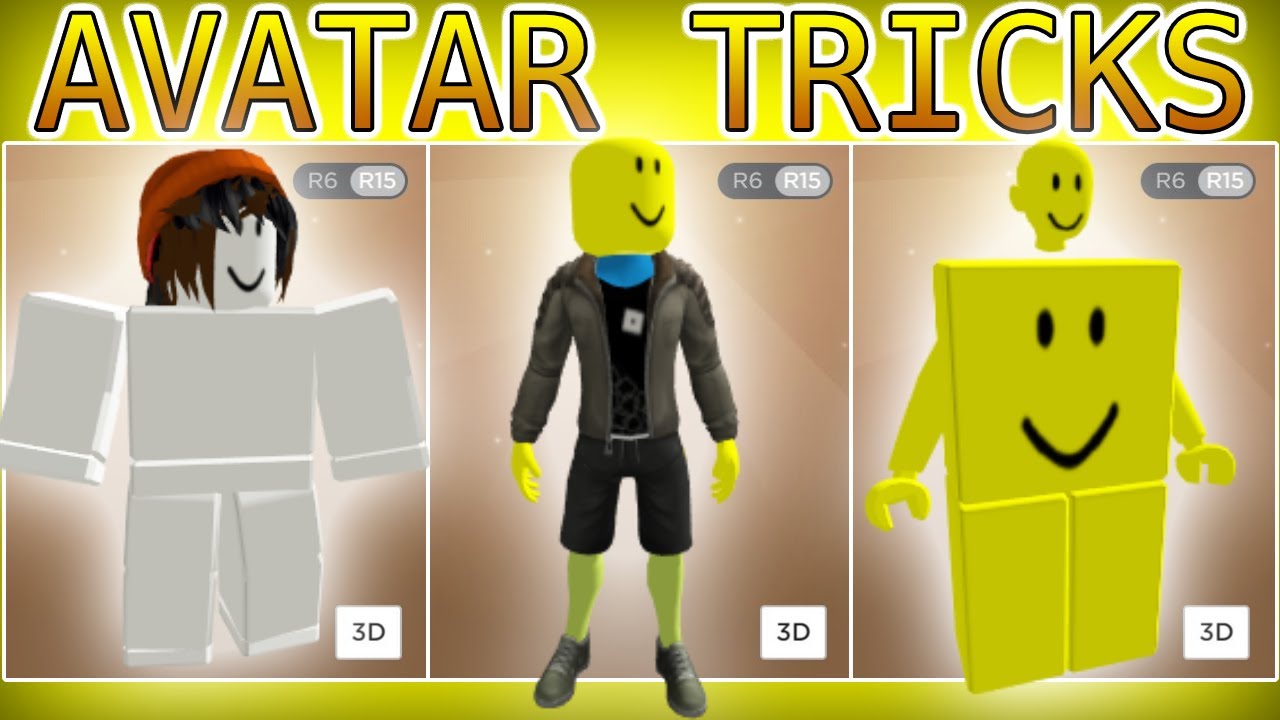 These Avatar Tricks Cost 0 Robux! (ROBLOX) 