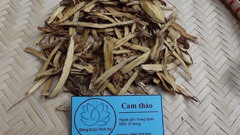 CAM THẢO: Vị thuốc cổ truyền có từ lâu đời