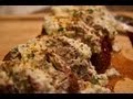 Tri-Tip with Goat Cheese and Mustard-Lemon Glaze