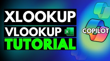 Microsoft Copilot VLOOKUP & XLOOKUP Excel Tutorial
