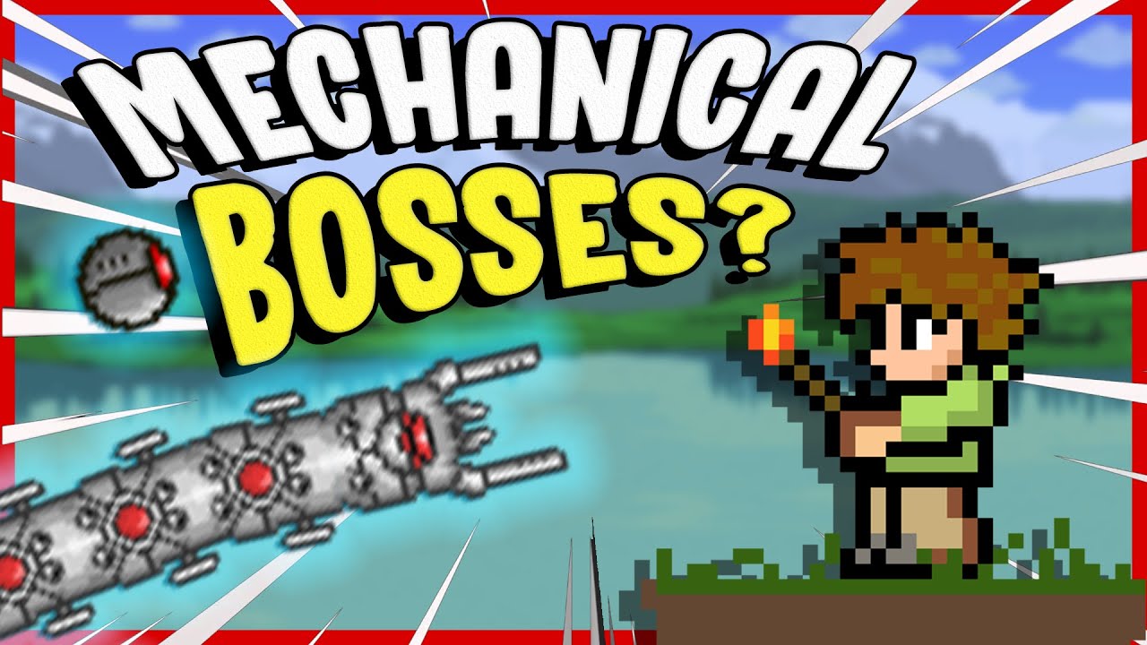 The Mechanical Bosses - Terraria - YouTube