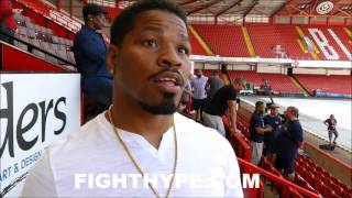 SHAWN PORTER WARNS ERROL SPENCE THAT KELL BROOK IS STRONG; BREAKS DOWN FIGHT AND PICKS SPENCE TO WIN