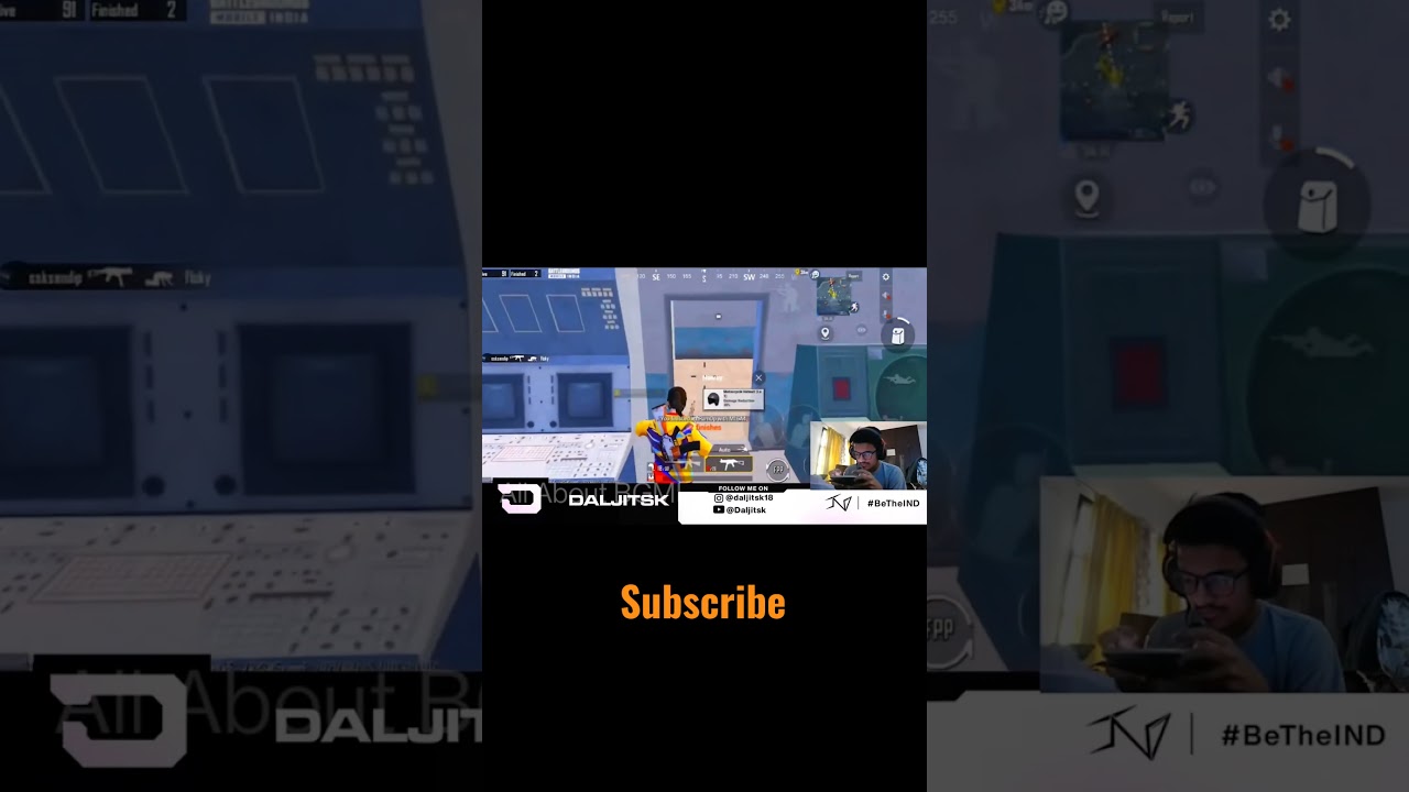 Daljit 1vs4 on low hp 🔥 @daljitsk 