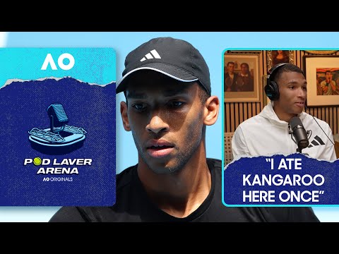 Felix Auger-Aliassime Talks Pickleball & Rude Wake-Up Calls | Pod Laver Arena | Australian Open 2026