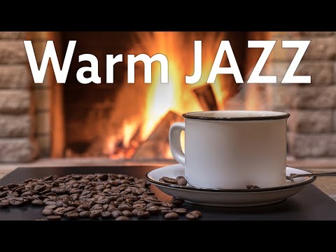 Warm Fireplace JAZZ - Fireplace & Smooth JAZZ Music For Stress Relief - Chill Out Music