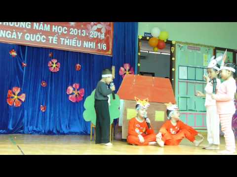 Video Kịch mầm non Cáo, Thỏ và Gà trống Chồi 1 Đ1 MN Hoa... - youtube