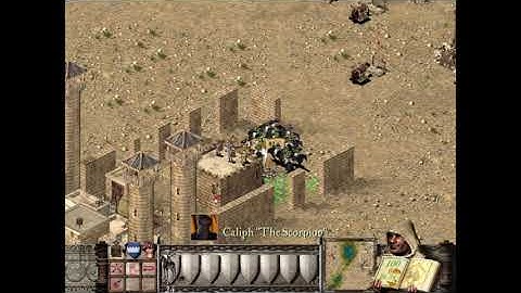 Stronghold Crusader : Wallace Vs Caliph The Scorpion ( Mission 2)