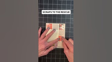 Quick and Easy Card Using Scraps