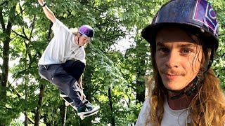 Andy Skates the BEST/OLDEST Skate Parks in Canada @NkaVidsSkateboarding