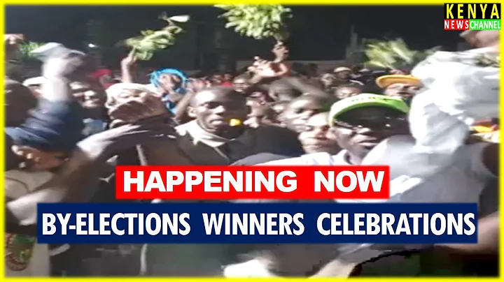 LIVE - Winners of By-elections Celebrate in Malava, Mbeere North, Magarini, Kasipul and Wards