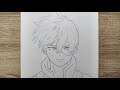 كيف ترسم تودوروكي خطوة بخطوة من بوكو نو هيرو رسم شخصية تودوروكي 