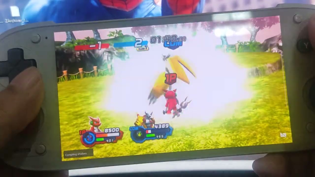 Rpcs3------ testing digimon all star rumble bug sound stutering but gameplay so far so good