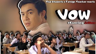 Foreign Teacher and Thai Students reacts Kwentong Jollibee Valentine’s Series 2017: Vow