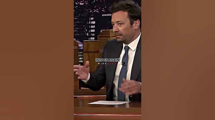 The Scariest Moment on Jimmy Fallon
