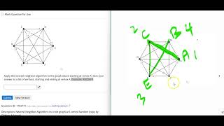 Nearest Neighbor Algorithm 6 Vertices
