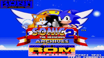 SONIC THE HEDGEHOG 2 ARCHIVES ROM HACK