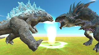 Upgrade Legendary Godzilla Then Fight With King Titan  Animal Revolt Battle Simulator [ARBS]
