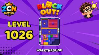Block Out Level 1026 Walkthrough | Full Solution