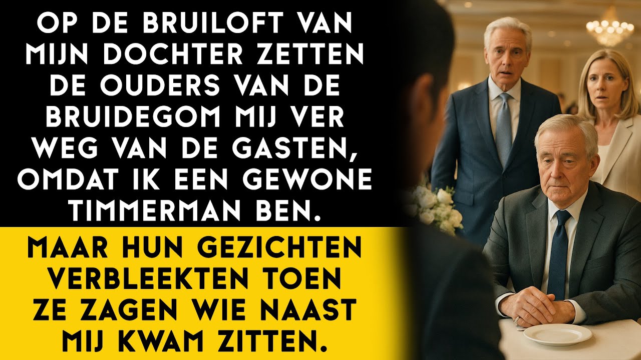 Ze zetten me aan een verre tafel bij de keuken… totdat er een “bijzonder” persoon de zaal binnenkwam