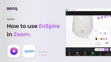 BenQ EnSpire: How to use EnSpire in Zoom
