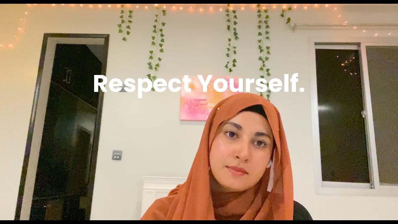 you need to stop letting people disrespect you