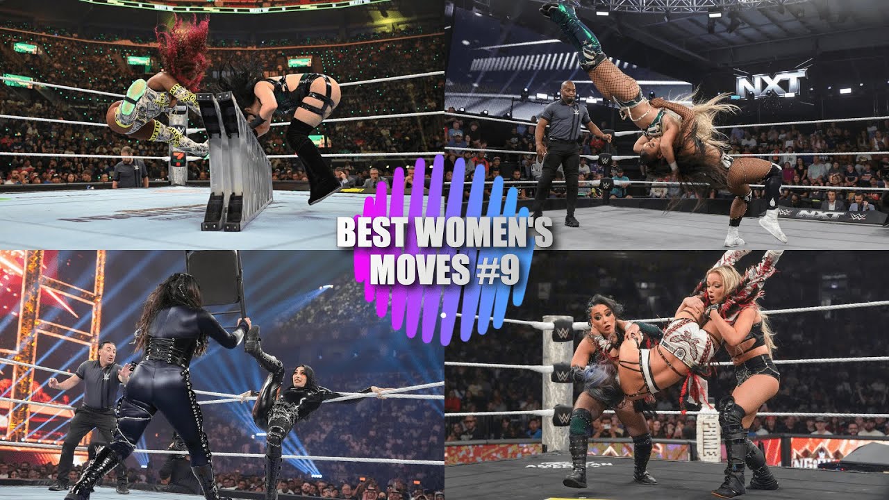 Best WWE Women's Wrestling Moves - June 2025