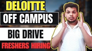 Deloitte , Leapwork Hiring | OFF Campus Drive | 2025, 2024, 2023 Batch | Latest Fresher Jobs