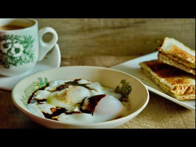 Half Boiled Eggs and Toast | Singapore Recipes | Recipes Are Simple class=