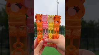 Cute Animal Bubble Wands Blow Magic Bubbles in Style! #BubbleFun #ColorBlast