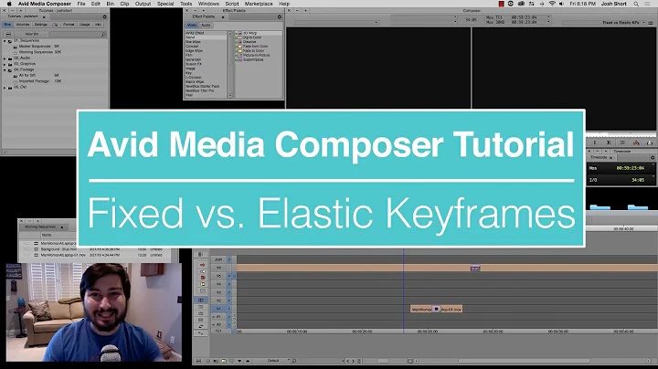 Fixed Keyframes vs. Elastic Keyframes in Avid Media Composer Tutorial