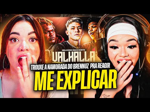 MELHORES RIMAS NORTE VALHALLA! 🏆 (Batalha de quarteto) - Centro das Batalhas | REACT
