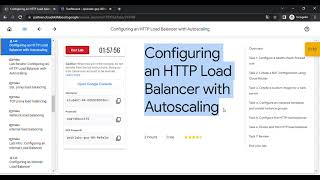 Configuring an HTTP Load Balancer with Autoscaling
