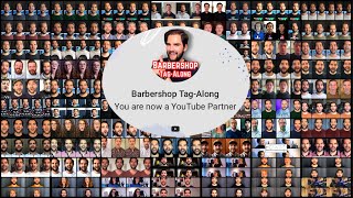 I got partnered with YouTube singing barbershop!