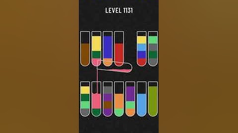 water sort puzzle - level 1131