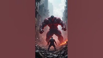 Red Hulk and Dragon Ball Z #animation #transformers #fusion #transaction #hybrids #ai #usa