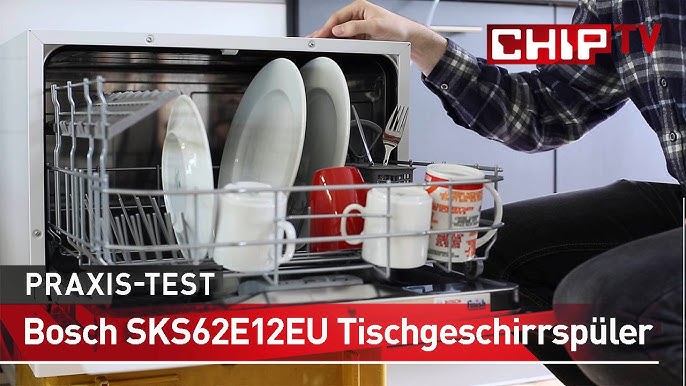 Dingy indeks fantom Bosch SKS62E32EU Table Top Dishwasher Demonstration - YouTube