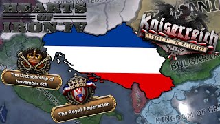 Creating a Royal Federation in the Balkans | Hearts of Iron IV