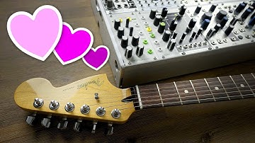 Running a guitar through a eurorack modular synth