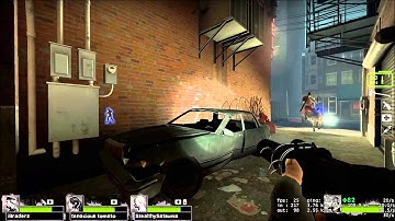 L4D2 No Mercy Part 1: The Apartments 4 player co-op!