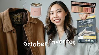 OCTOBER FAVORITES | vintage shopping, jewelry, beauty, candles