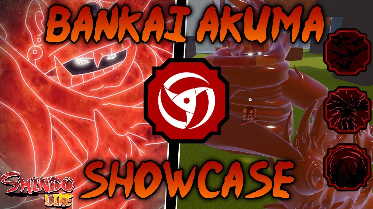 bankai akuma showcase - shindo life - YouTube