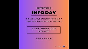 FRONTIERS Info Day | 9 September 2024