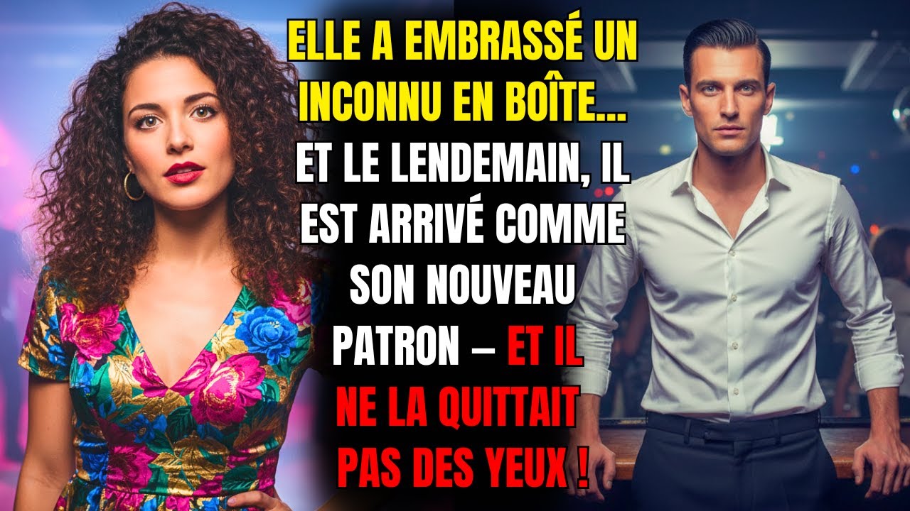 🔥 ELLE A EMBRASSÉ UN INCONNU EN BOÎTE... LE LENDEMAIN, IL ÉTAIT SON NOUVEAU PATRON !