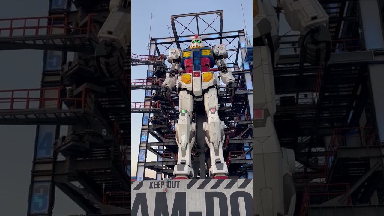 GUNDAM-DOCK Performance. 2D @ GUNDAM FACTORY YOKOHAMA. VR180 Virtual Experience